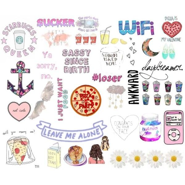 600x600 Collage Stickers Tumblr