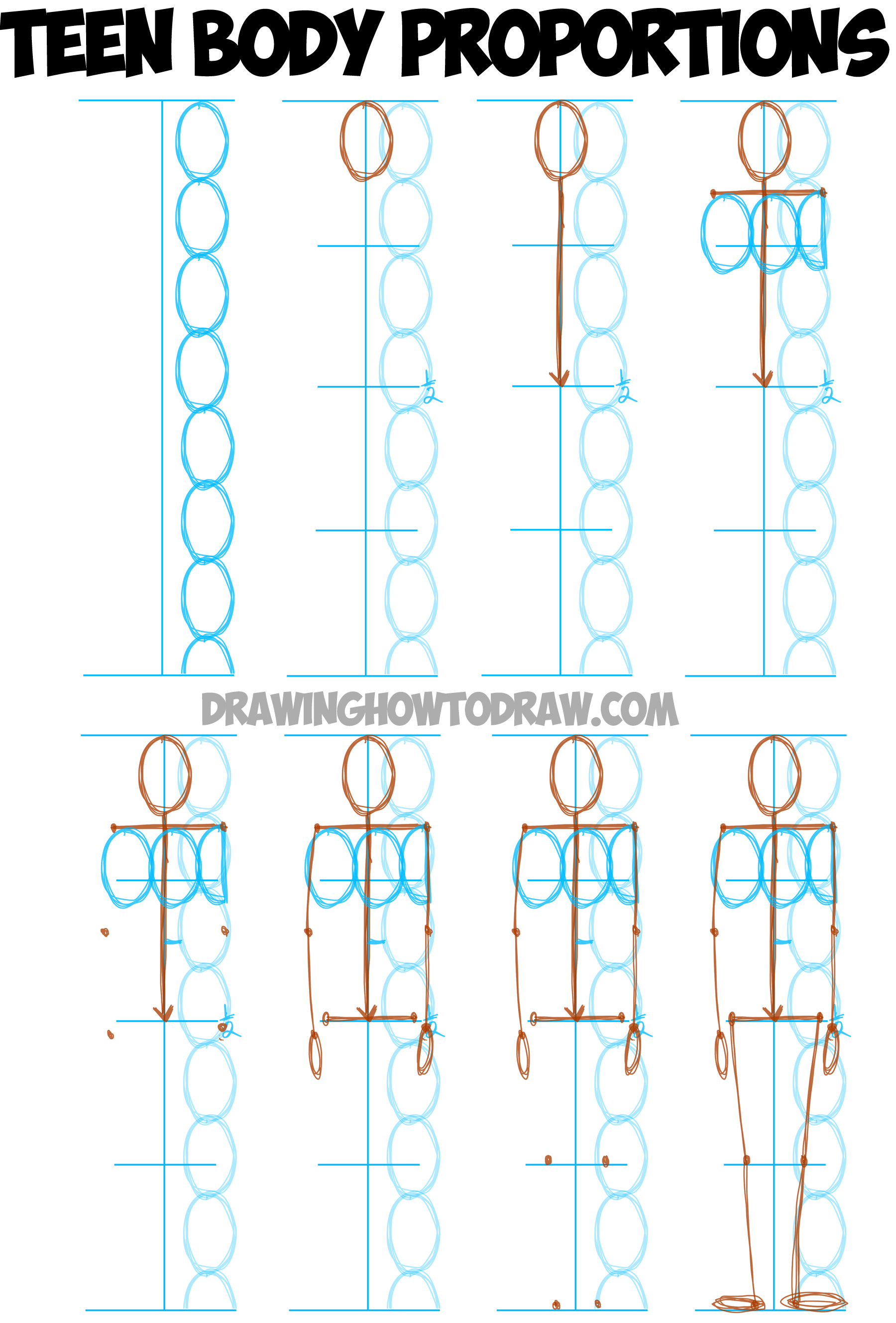 1800x2656 Learn How To Draw Human Figures In Correct Proportions By
