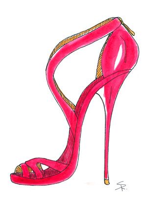 Stiletto Drawing at GetDrawings | Free download