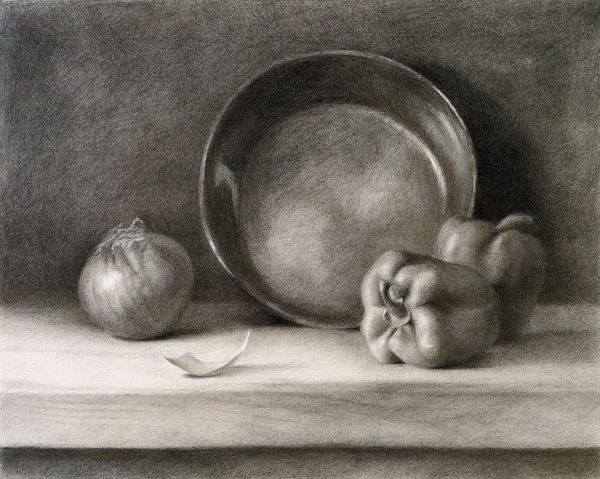 600x479 Still Life Drawing By Gabriel Uggla. These Are The Types Of Still