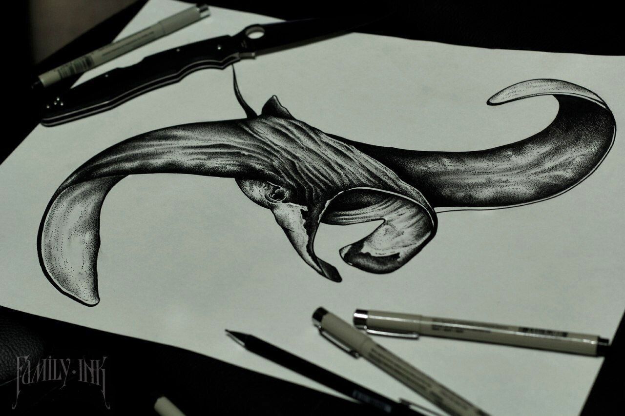 1280x853 Stingray Drawing Tattoo Idea By Family Ink