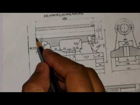 480x360 Tail Stock Assembly Drawing,part 1,md, Online Education