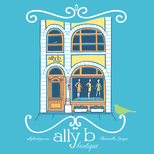 500x500 The Ken Young Co. Ally B Storefront Drawing