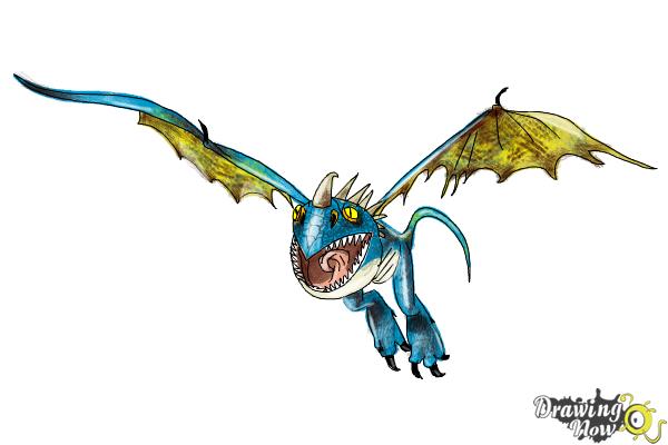 600x400 How To Draw Stormfly From How To Train Your Dragon 2