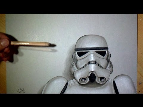 480x360 Speed Drawing Stormtrooper (Star Wars)