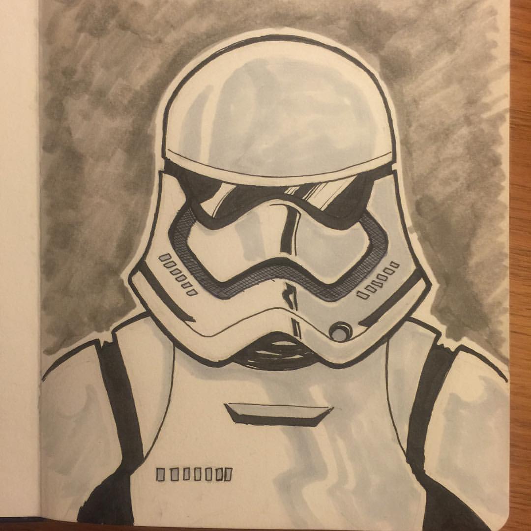 Stormtrooper Drawing at GetDrawings | Free download