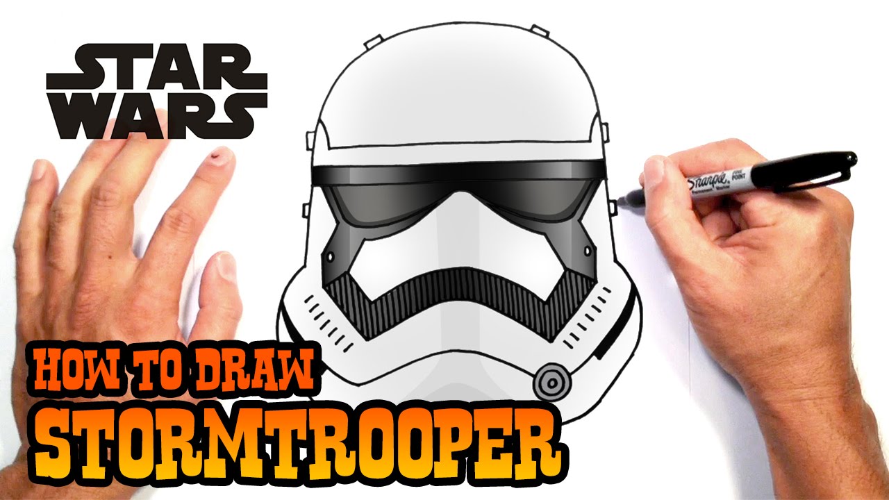 1280x720 How To Draw A Stormtrooper Star Wars