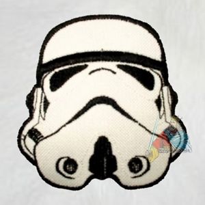 300x300 Stormtrooper Helmet Embroidered Patch Star Wars Empire Logo Darth