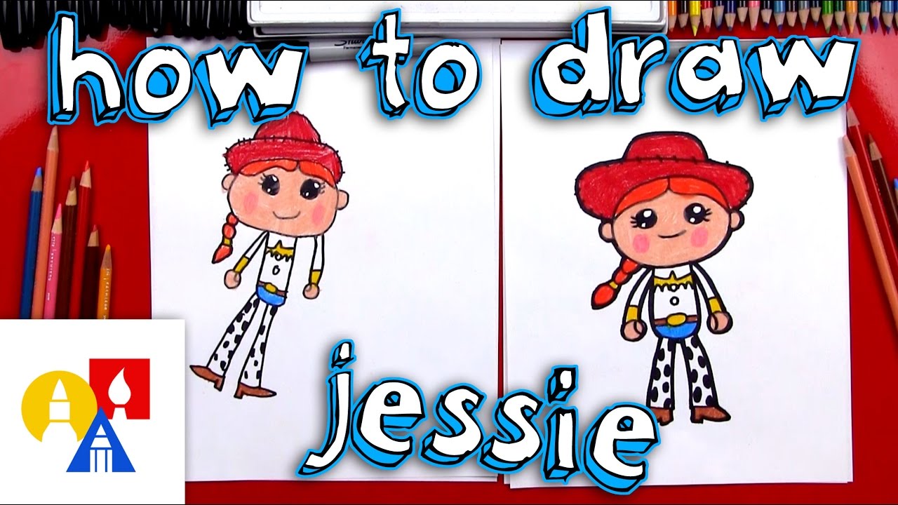 1280x720 How To Draw Cartoon Jessie From Toy Story