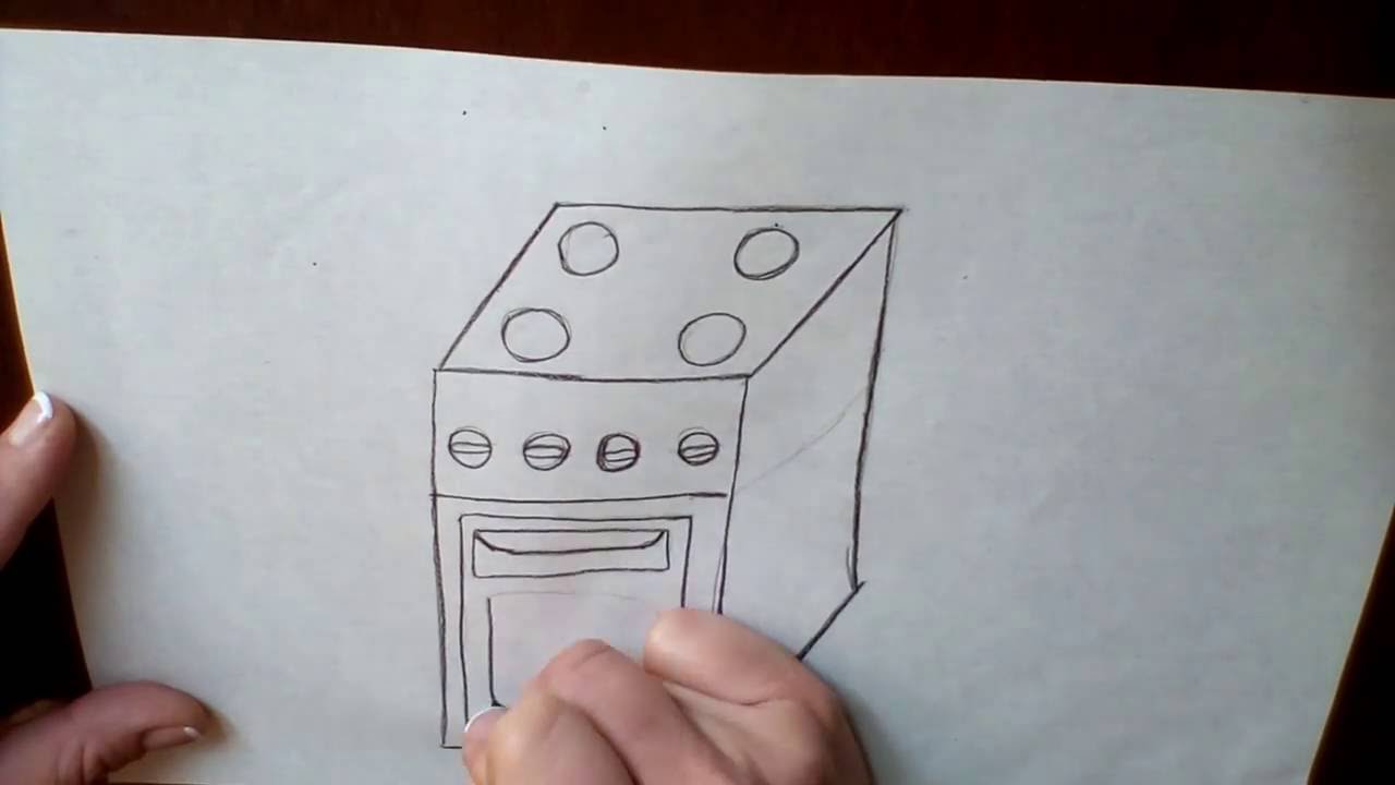 1280x720 Draw Electric Stove