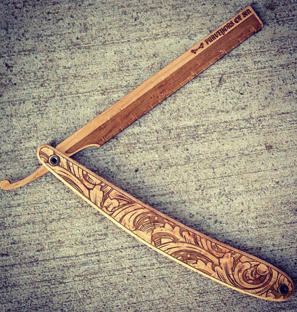 600x630 Straight Razor Ruler