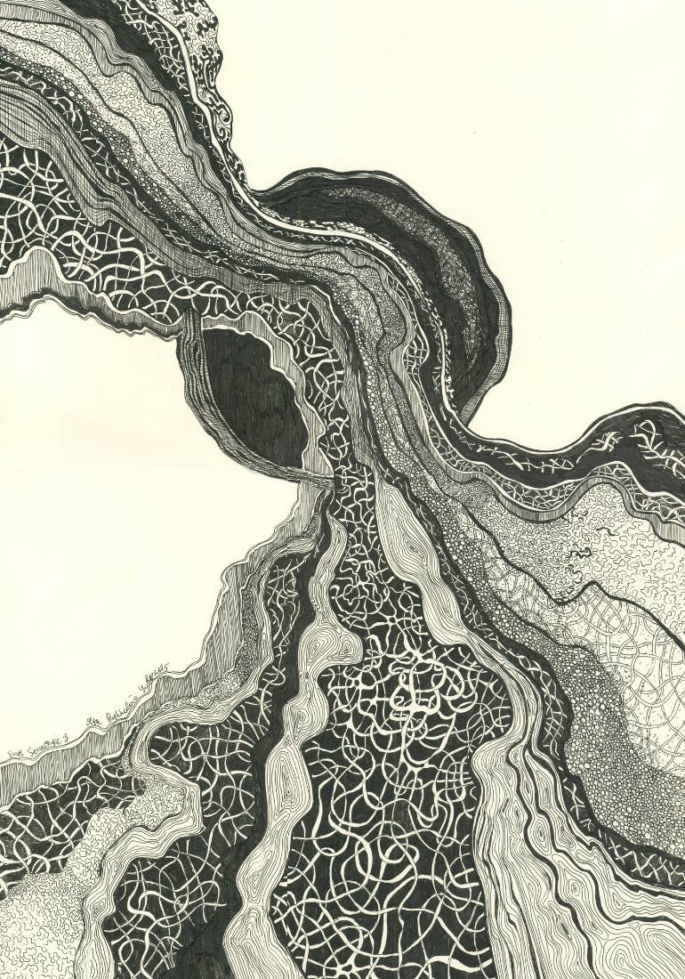 770x1100 Saatchi Art Smth Strange Drawing By Olga Paskhalova