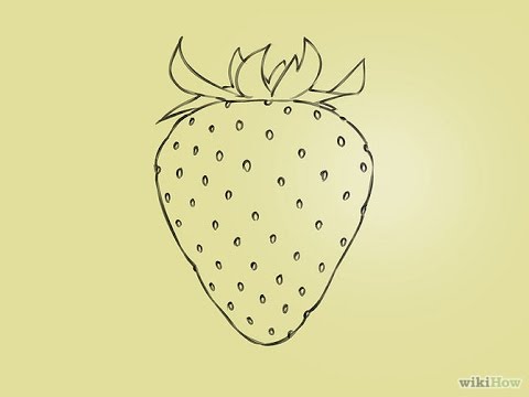 480x360 How To Draw A Strawberry