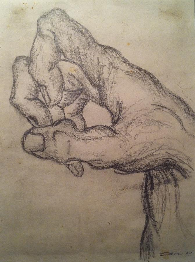 671x900 Strength Drawing By Stephanie Reid