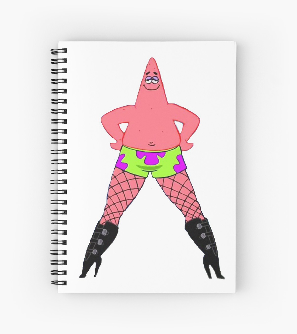1171x1313 Stripper Patrick Spiral Notebooks By Cookinhippo Redbubble
