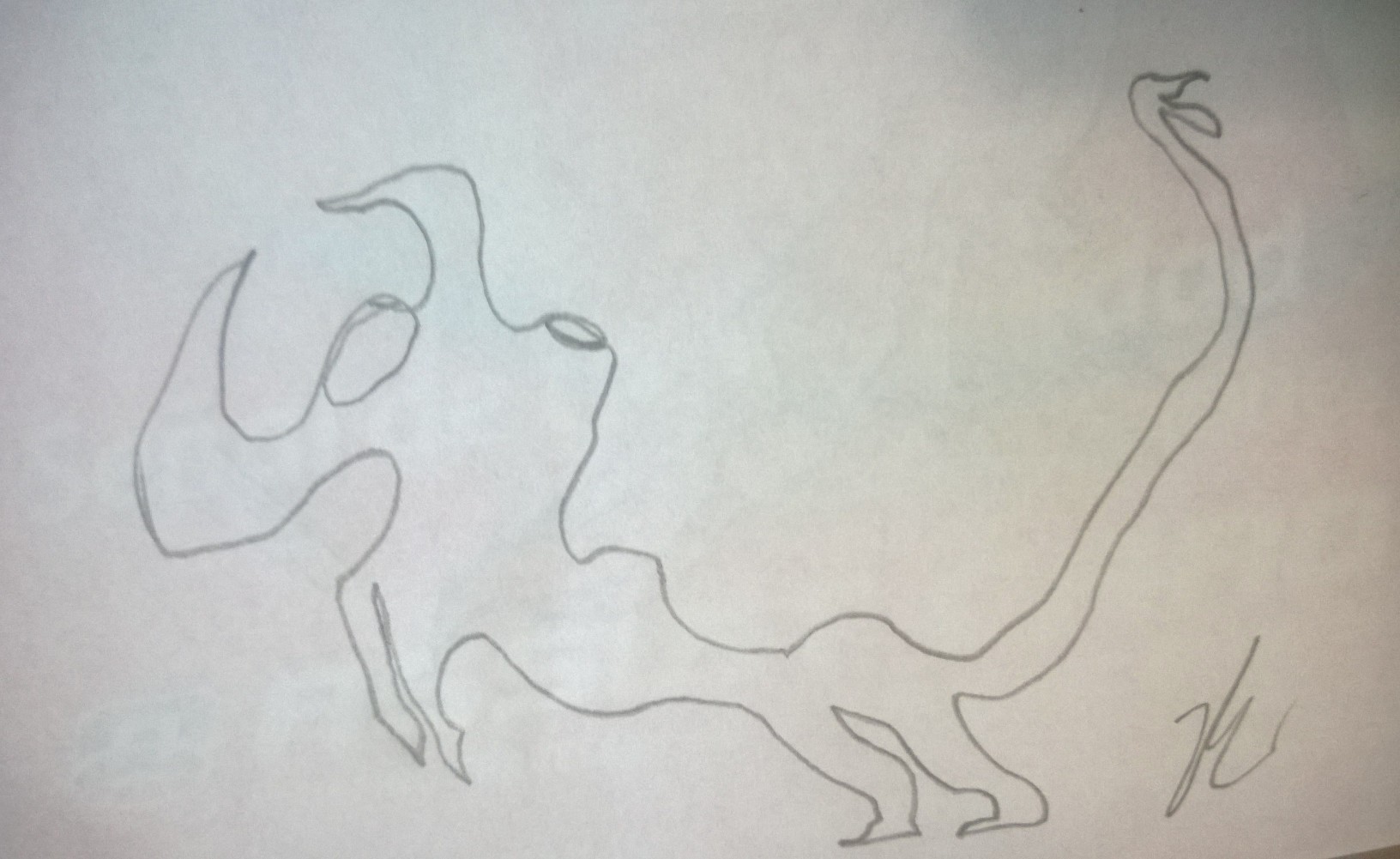 1632x1001 Scorpionface (One Stroke Drawing) Doodles Doodles