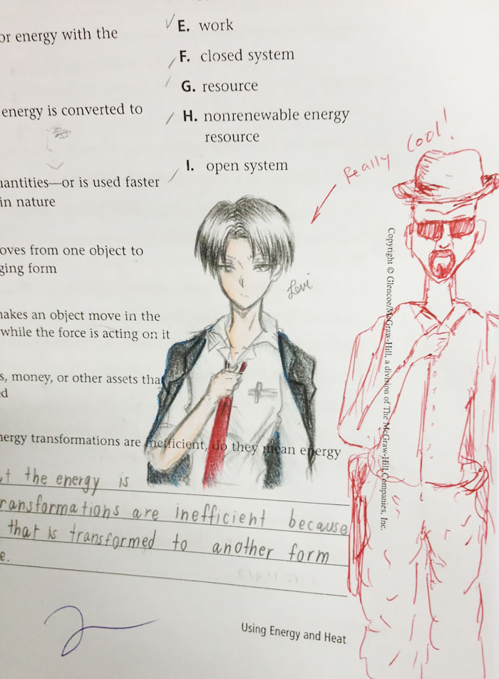 700x952 This Teacher Hilariously Finishes The Doodles Of His Students