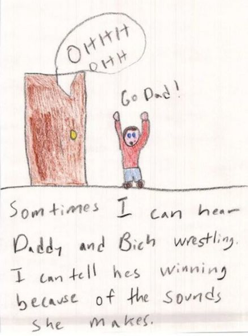 500x679 Creepy Kid Drawings, Funny Kid Drawings Parenting (In)sanity