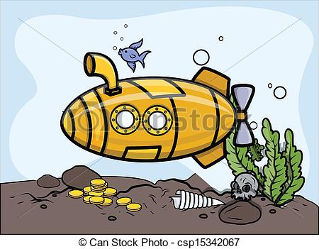 450x351 Submarine In Water