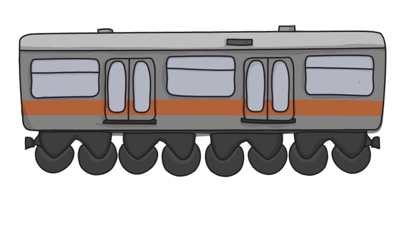 1280x720 How To Draw Train