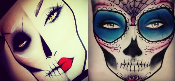 600x279 Dia De Los Muertos Makeup