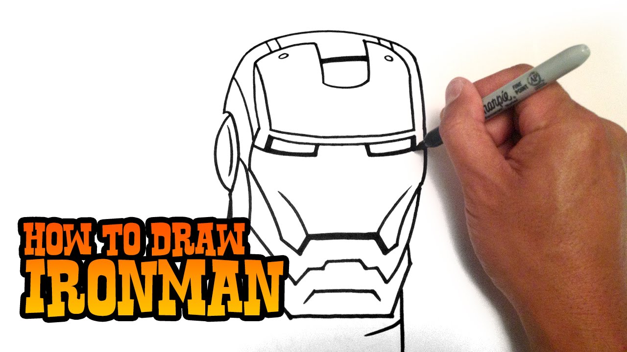 1280x720 How To Draw Ironman