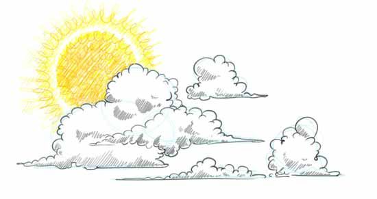 550x291 How To Draw Clouds Step By Step May Goodies Cloud