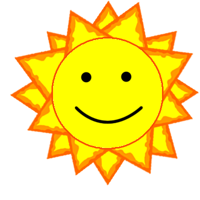 400x400 Sun Digital Drawing By Biribirirailgun By Biribirirailgun