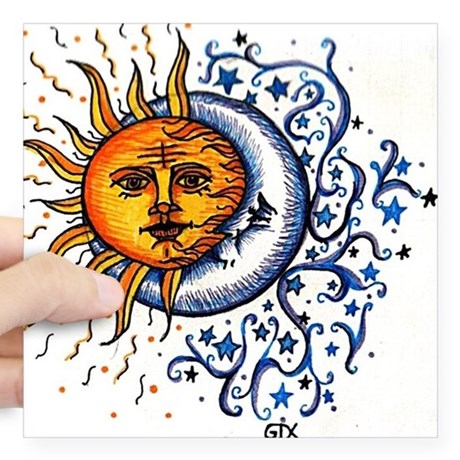 Sun Moon And Stars Drawing at GetDrawings | Free download