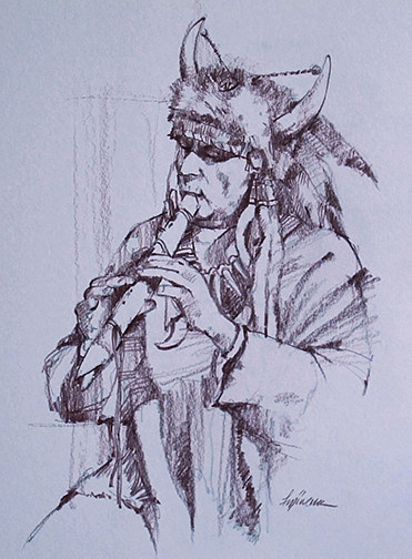 371x504 Sounds Of The Sun Pencil Drawing By Kim Fujiwara Kp Pencil