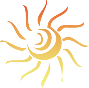 298x297 Sun Rays Clip Art