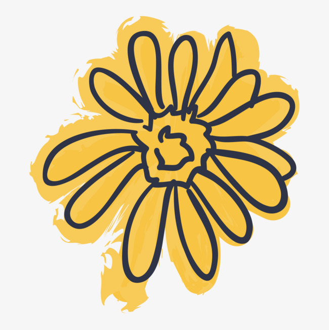 650x651 Cartoon Sunflowers, Green Plants, Cartoon Hand Drawing Png Image