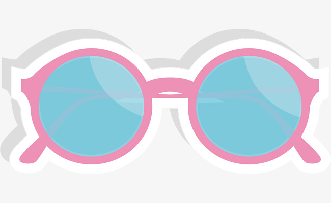 650x400 Vector Hand Painted Sunglasses, Sunglasses, Vector Diagram, Hand