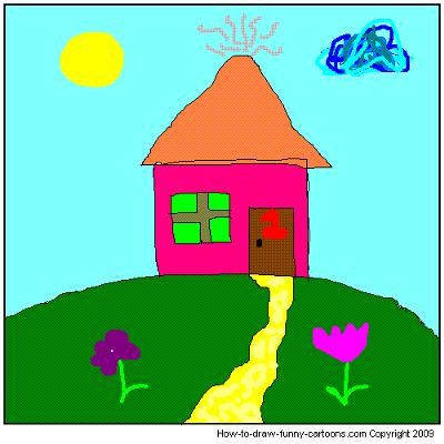 400x400 Cottage House In The Country