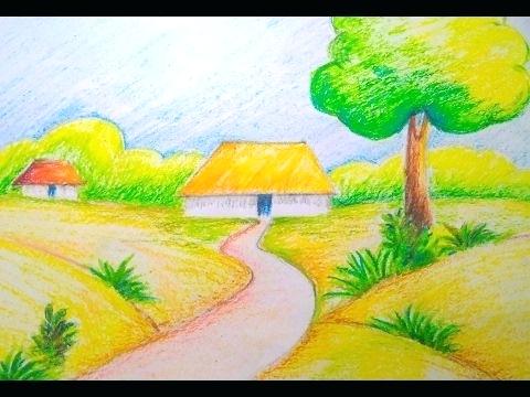 Sunset Drawing Pencil at GetDrawings | Free download