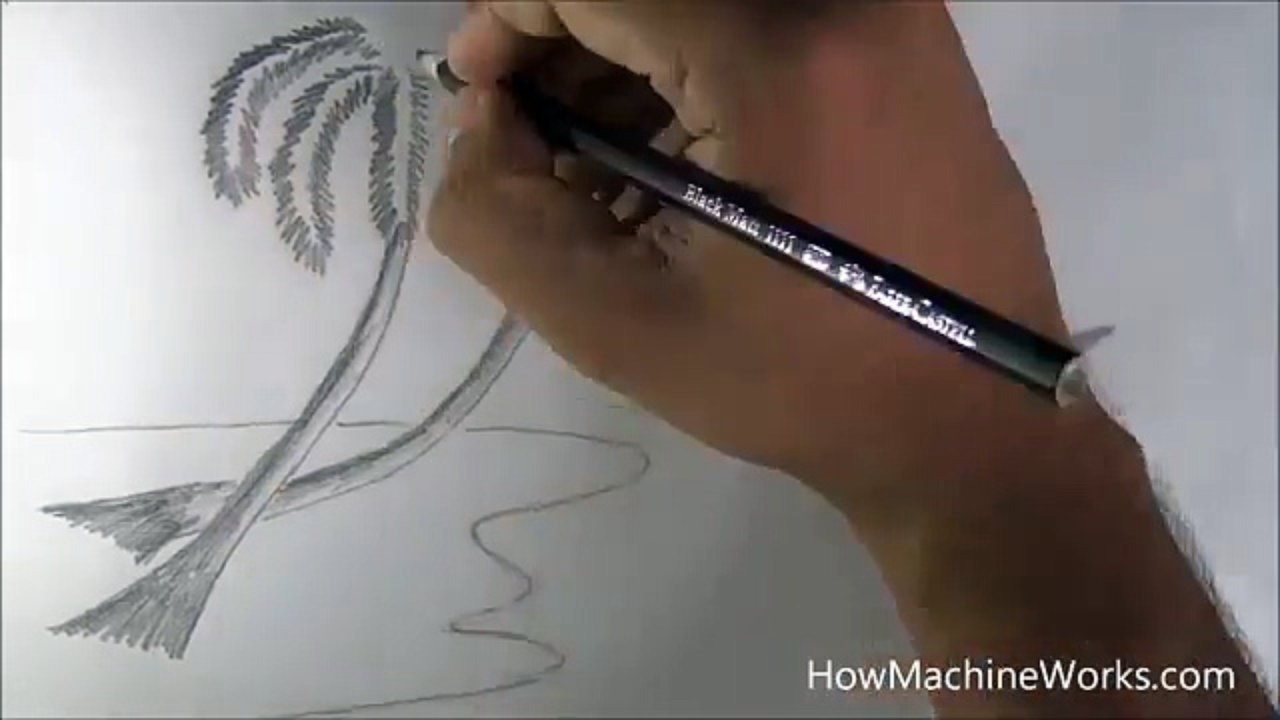 1280x720 How To Draw A Scenery Sunset