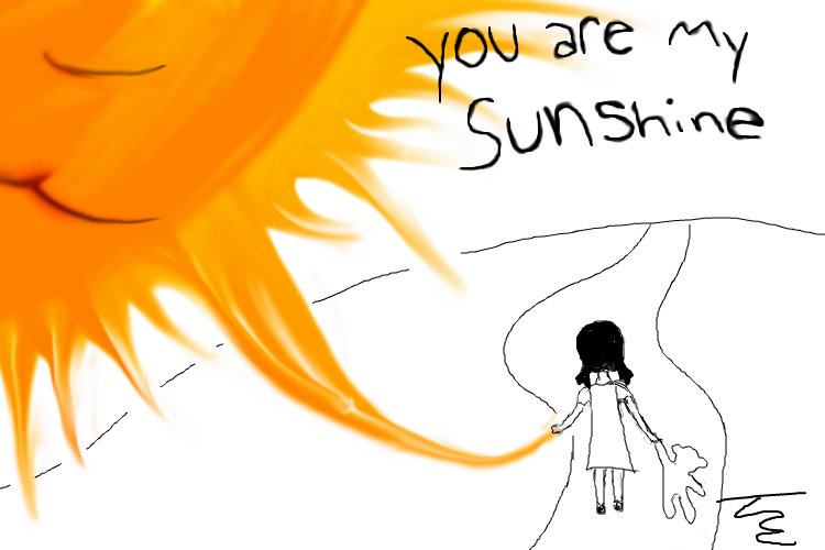 750x500 You Are My Sunshine A Other Speedpaint Drawing By Bvbfangirl