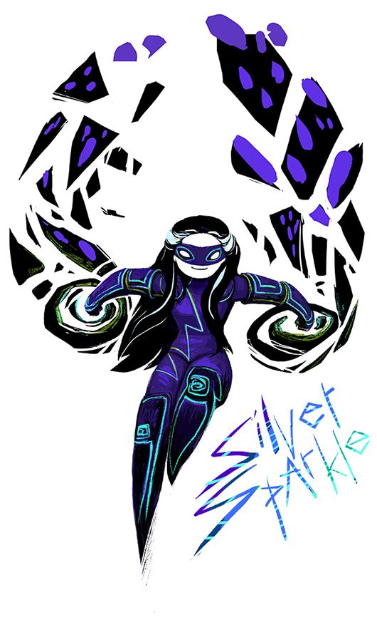 530x880 Cool Made Up Superheroes Drawings