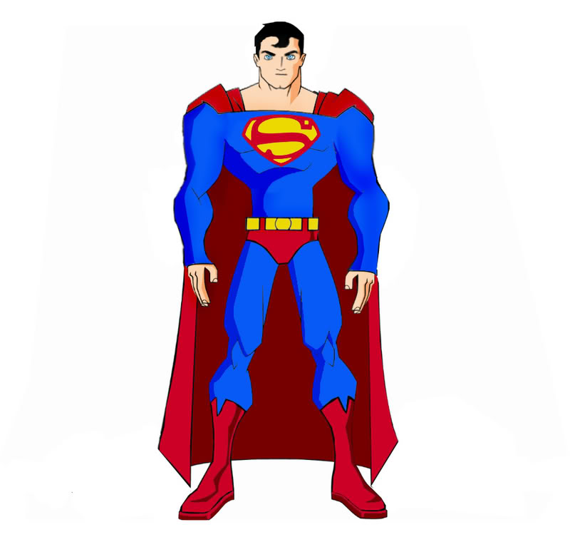 800x767 Superman Drawn In The Batman Artstyle