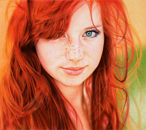 605x537 40 Hyper Realistic Artworks That Are Hard To Believe Aren'T