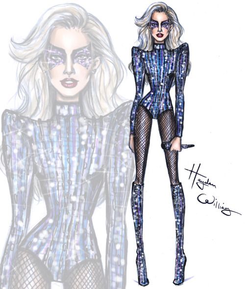 500x589 Lady Gaga In Versace For Her 2017 Superbowl Halftime Performance