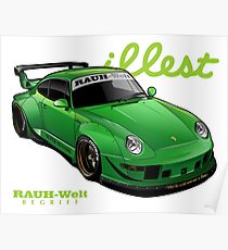 210x230 Supercar Drawing Posters Redbubble