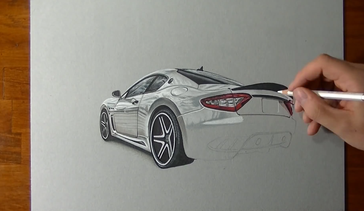 1220x708 This Artist's Incredible Supercar Drawings Are Sexier Than
