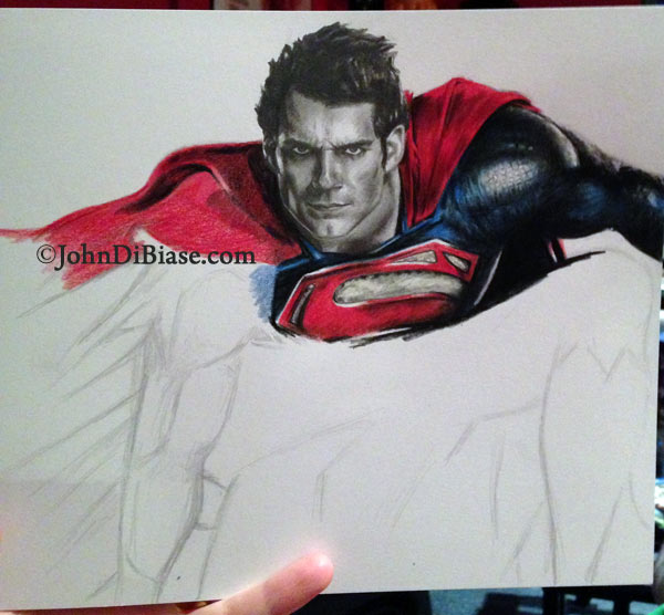 Superman Drawing In Pencil at GetDrawings | Free download