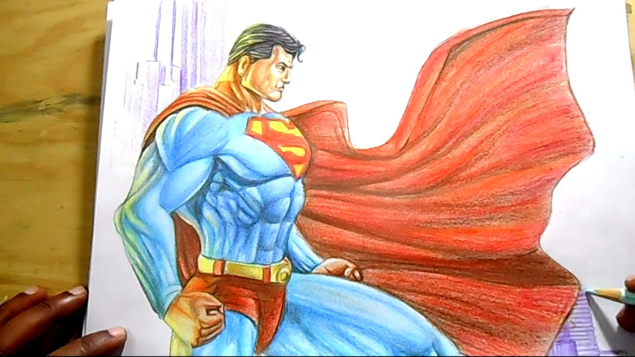 1280x720 Superman Drawings In Pencil Easy How To Draw Superman Step By Step