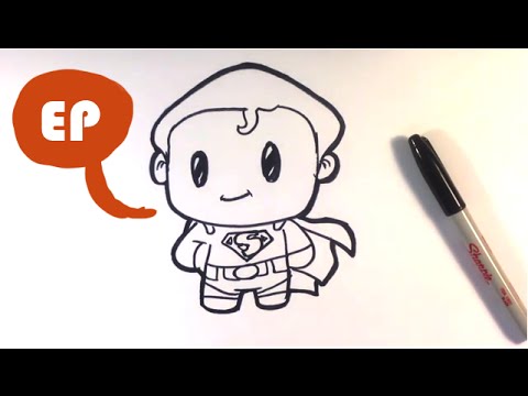 480x360 How To Draw Cute Superman