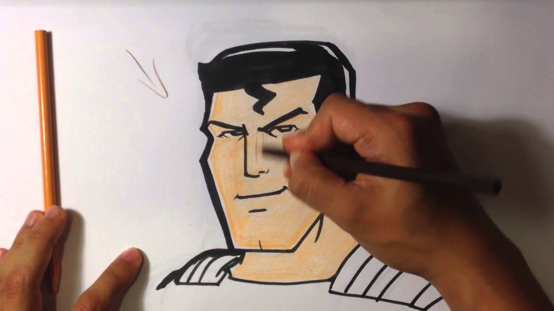 1920x1080 How To Draw Superman