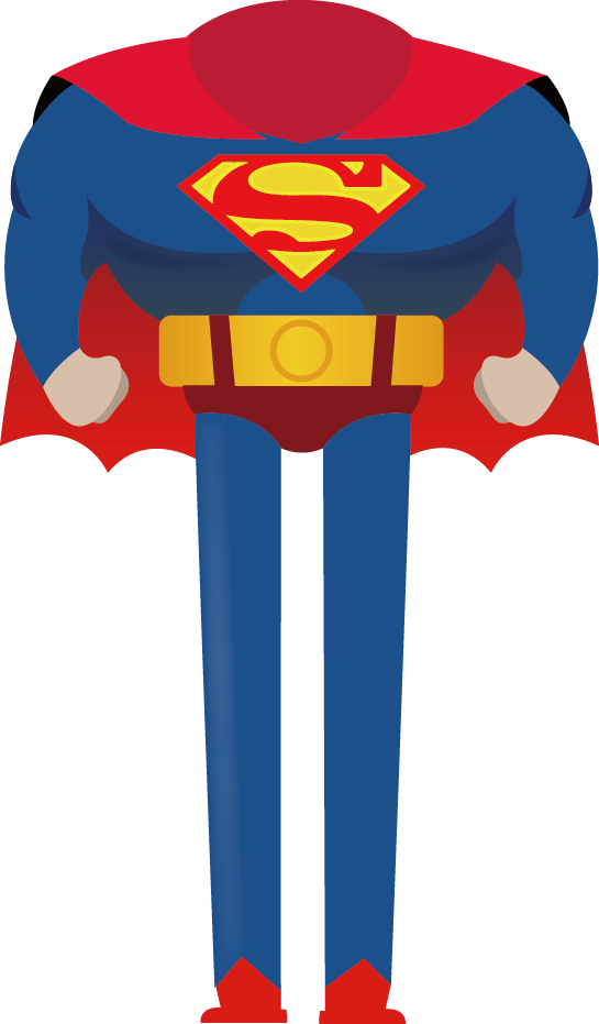 545x931 Superman Cartoon Animation Drawing