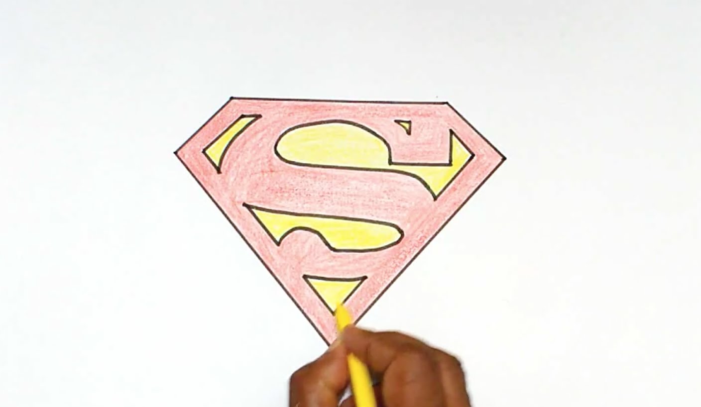 Superman Sign Drawing at GetDrawings | Free download