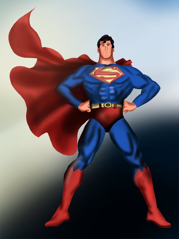 600x800 Learn How To Draw Superman (Superman) Step By Step Drawing Tutorials